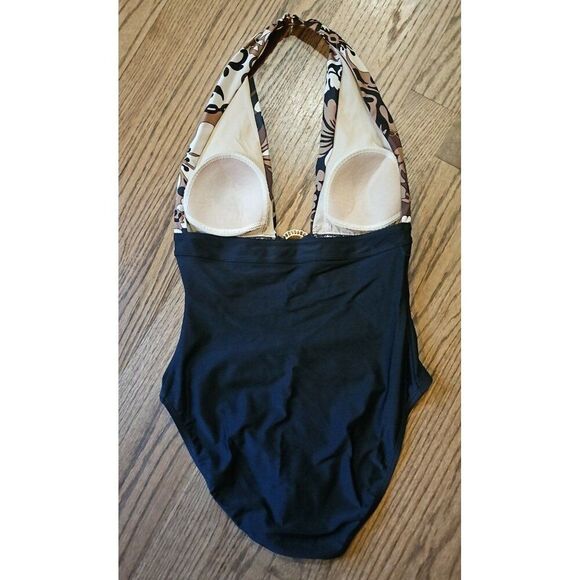 SESSA Sexy Haulter Conturing One-Piece Swimsuit Women's Size 10 - Picture 3 of 4